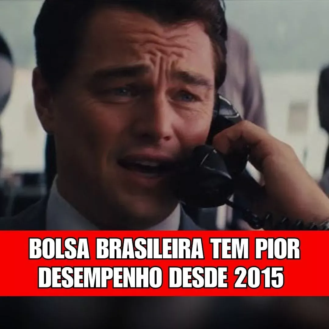 Ibovespa registra pior desempenho desde 2015