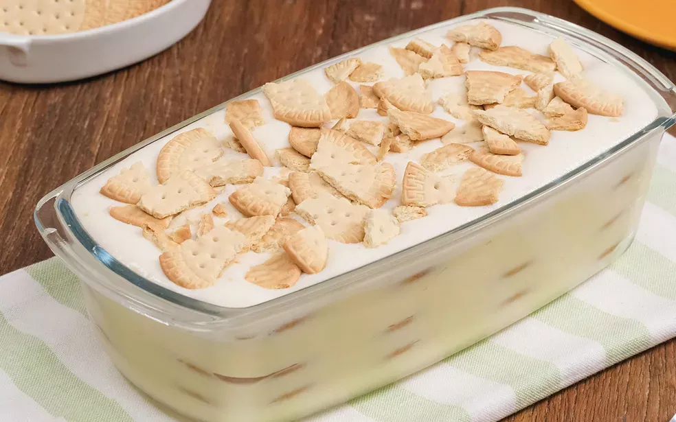 Receita de Torta de Bolacha Maria